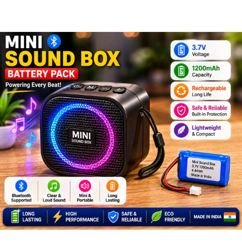 Mini Sound Box Battery Pack